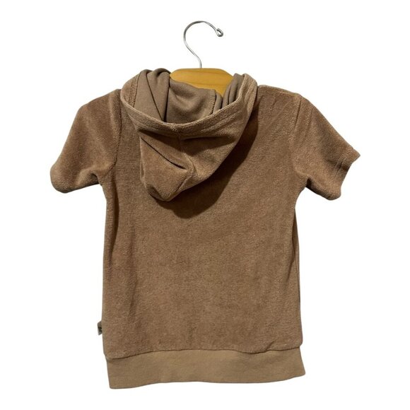 Bondoux Bebe Hoodie Size 5 Popcorn Embroidered Cotton Blend Casual Pullover - Picture 2 of 5